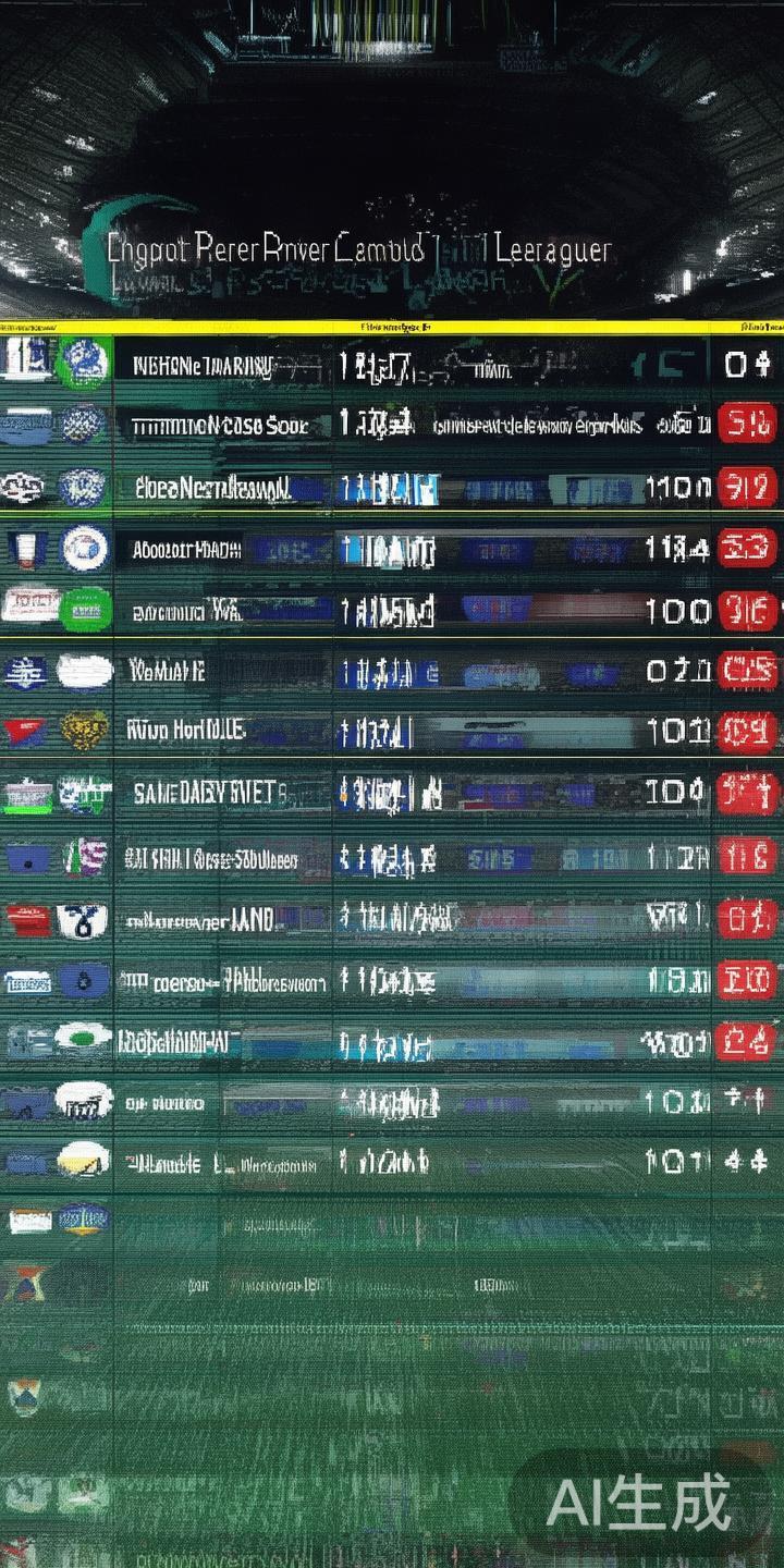 全面解析英超积分榜变化趋势及万博体育平台对赛事走势的深远影响